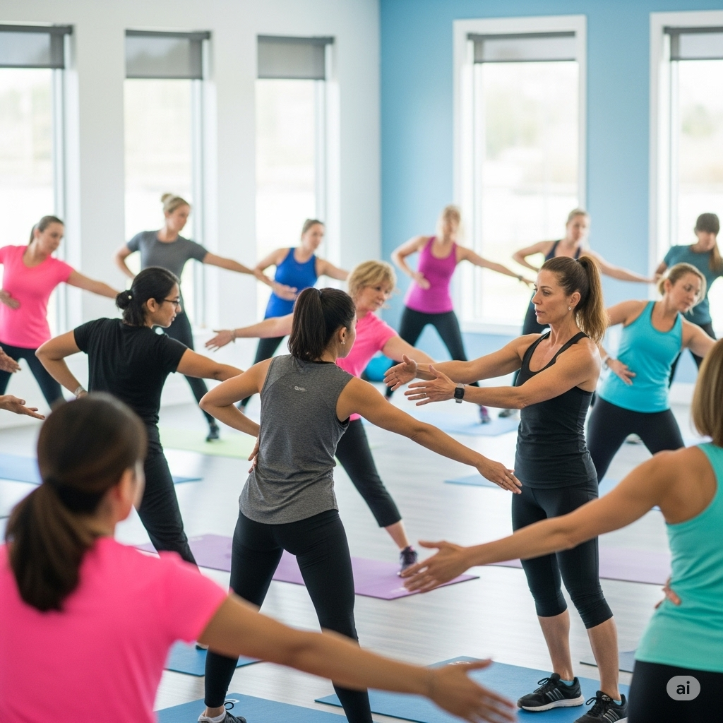 مجموعه رومینا طارمی دوره ⁠بادی فلکس در باشگاه ورزشی بانوان غرب تهران مرزداران